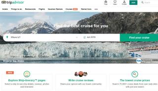 Και κρατήσεις κρουαζιέρας θα προσφέρει η Trip Advisor