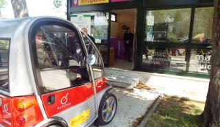 Τρίκαλα: Ήρθαν τα δωρεάν ηλεκτροκίνητα οχήματα για τους πολίτες (pics)