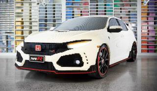 Ένα Honda Civic Type R φτιαγμένο από Lego!