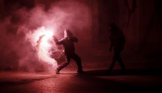 Επεισόδια στα Εξάρχεια το βράδυ της Κυριακής