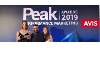 Διπλή διάκριση της Avis στα PEAK Performance Marketing Awards