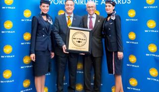 Καλύτερη Περιφερειακή Αεροπορική Εταιρεία στην Ευρώπη η Aegean