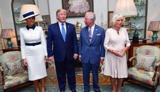 O Τραμπ έχρισε τον Κάρολο «Πρίγκιπα των Φαλαινών»