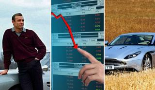 Η Αston Martin έχει τη χειρότερη μετοχή στον κλάδο του αυτοκινήτου