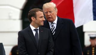 Αυστηρό μήνυμα Τραμπ σε Μακρόν: Κανείς δεν μιλάει εκ μέρους των ΗΠΑ