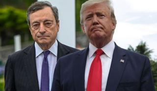 Μείωση επιτοκίων: Τι απαντά ο Ντράγκι στο tweet του Τραμπ