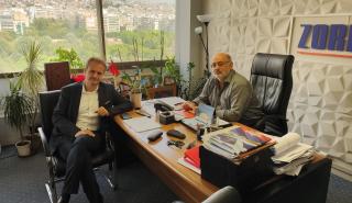 Με τον πρόεδρο του ΕΕΘ συναντήθηκαν στελέχη του Φυσικού Αερίου Ελληνική Εταιρεία Ενέργειας