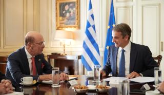 Για τις επενδυτικές ευκαιρίες της Ελλάδας συζήτησαν Μητσοτάκης – Ρος