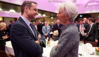 Για «Ηρακλή» και μεταρρυθμίσεις συζήτησαν Μητσοτάκης – Λαγκάρντ