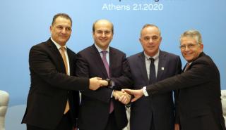 Τι συζήτησαν οι υπουργοί Ενέργειας Ελλάδας Κύπρου και Ισραήλ 