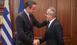 Μητσοτάκης: Η Ελλάδα βρίσκεται σταθερά στο πλευρό της Κύπρου