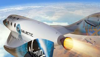 Πτώση 8% για την Virgin Galactic μετά τη διαστημική πτήση της Blue Origin