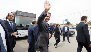 Ξενάγηση στα ΚΤΕΛ Θεσσαλονίκης για τον Κυριάκο Μητσοτάκη (pics)