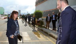 Επίσκεψη της Προέδρου της Δημοκρατίας στη μονάδα ανακύκλωσης μπαταριών της SUNLIGHT στην Κομοτηνή