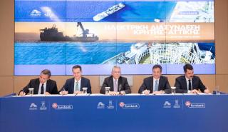 Eurobank και ΑΡΙΑΔΝΗ υπέγραψαν δανειακή σύμβαση 400 εκατ. ευρώ για τη διασύνδεση Κρήτης-Αττικής