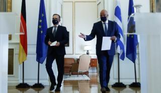 Συνάντηση Δένδια - Μάας για Τουρκία: Διάλογος δεν υφίσταται υπό το καθεστώς των απειλών