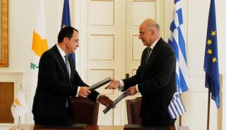 Δένδιας - Χριστοδουλίδης: Κοινός βηματισμός για πιο στοχευμένες κινήσεις