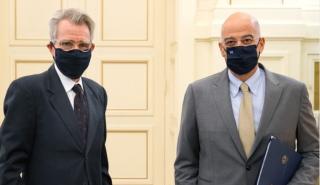 Συνάντηση Δένδια - Πάιατ για τουρκική παραβατικότητα