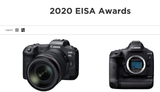 6 Βραβεία EISA 2020 κέρδισε η Canon