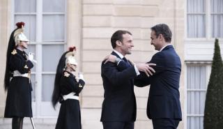 Μακρόν σε Μητσοτάκη: Η Γαλλία στηρίζει την Ελλάδα και καταδικάζει τις προκλήσεις της Τουρκίας
