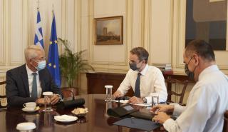 Μητσοτάκης σε στελέχη της Fraport: Η μεταρρυθμιστική κυβέρνηση διασφαλίζει την ενίσχυση των επενδύσεων