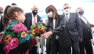 Στο Καστελόριζο η Αικατερίνη Σακελλαροπούλου