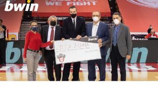 Η bwin και η Κ.Α.Ε. ΟΛΥΜΠΙΑΚΟΣ στέκονται έμπρακτα στο πλευρό της κοινωνίας