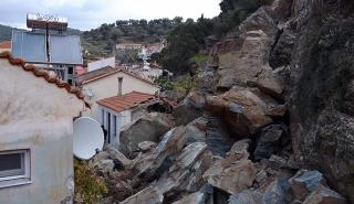 Άρτα: Κατολίσθηση στους Μελισσουργούς, παρασύρθηκαν δύο σπίτια