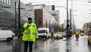 Κυκλοφοριακό κομφούζιο στην Αττική από την κακοκαιρία