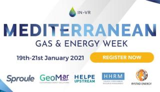 Ξεκινά στις 19 Ιανουαρίου το Mediterranean Gas & Energy Week