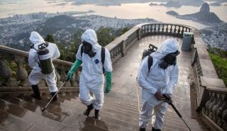 Βραζιλία: 1.129 θάνατοι λόγω Covid - Σχεδόν 38.000 κρούσματα σε 24 ώρες