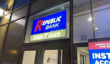 ΗΠΑ: «Νέο κανόνι» περιφερειακής τράπεζας - Σε δημόσιο έλεγχο η Republic Bank
