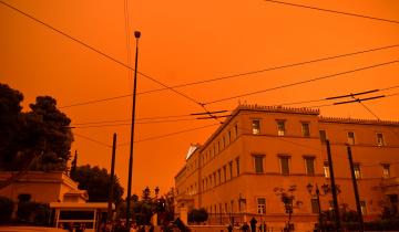 Αφρικανική σκόνη: Πώς θα κινηθεί το «κόκκινο σύννεφο» στην Ελλάδα - Χάρτης