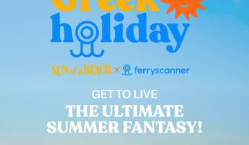 Ferryscanner - Sun of a Beach: «Ζητείται» traveller για να ταξιδέψει σε 40 νησιά και να πάρει 30.000 ευρώ