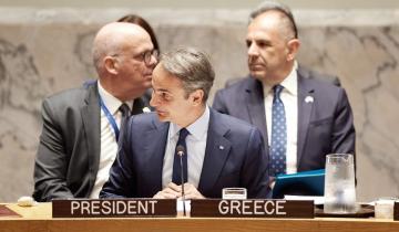 Μητσοτάκης στο ΣΑ του ΟΗΕ: Η Ελλάδα θα παραμείνει θεματοφύλακας της ελεύθερης ναυσιπλοΐας