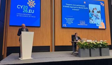 Βαρτζόπουλος: Η Ελλάδα υλοποιεί μια βαθιά μεταρρύθμιση στον τομέα της ψυχικής υγείας