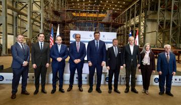 ONEX: Ξεκίνησε η ναυπήγηση ρυμουλκών στα Ναυπηγεία Ελευσίνας