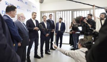 Επίσκεψη Μητσοτάκη στην βιομηχανική ζώνη Τρίπολης - «Η εξαγωγική φαρμακοβιομηχανία είναι κλάδος αιχμής»