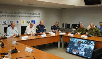 Σε πλήρη ετοιμότητα ο κρατικός μηχανισμός λόγω ακραίου κινδύνου πυρκαγιάς την Τετάρτη