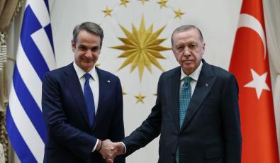 Ερντογάν: Με τον Κυριάκο Μητσοτάκη συζητήσαμε για Αιγαίο και Μεσόγειο
