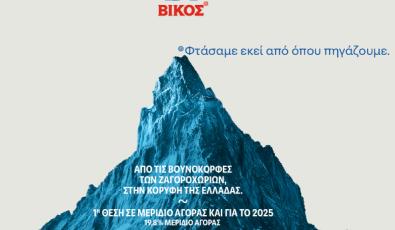 ΒΙΚΟΣ: Το φυσικό μεταλλικό νερό που εμπιστεύονται οι Έλληνες - και όχι τυχαία