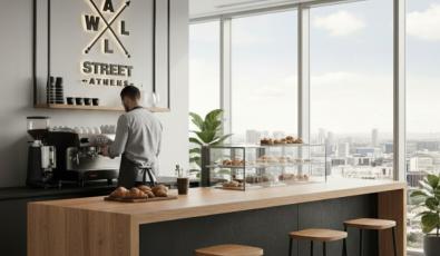 Η νέα εποχή για τα εταιρικά κυλικεία: WallStreet In-House Coffee Shop