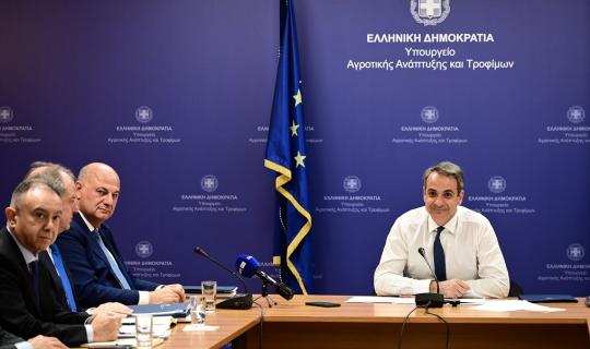 Μητσοτάκης: Πριν το τέλος του καλοκαιρού η έγκριση του νέου κανονισμού του ΕΛΓΑ - Παράταση για ΓΑΙΑ