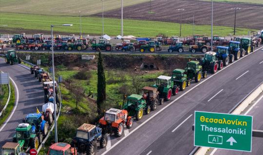 Σε ποια σημεία των οδικών δικτύων της Δυτικής Ελλάδας παραμένουν μπλόκα