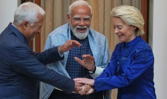 Λάιεν για συμφωνία ΕΕ - Ινδίας: Αυτό το deal είναι μόνο η αρχή