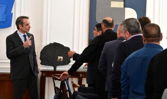 Μητσοτάκης: Αδιαπραγμάτευτη προτεραιότητα η στήριξη της ελληνικής κτηνοτροφίας