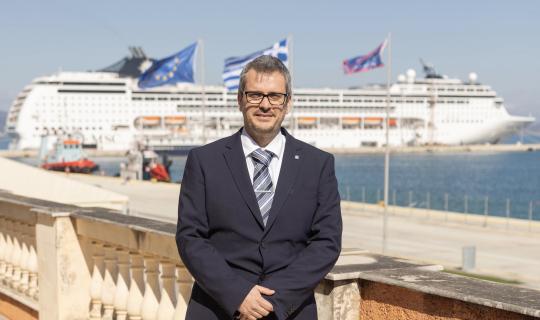 Δ. Απέργης (Ο.Λ.ΚΕ.): Αύξηση 20% στην κρουαζιέρα - Προχωρούν οι επενδύσεις στους Λιμένες