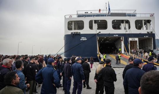 Μυτιλήνη: Έληξε η κινητοποίηση των κτηνοτρόφων στο λιμάνι - Η δήλωση Σχοινά