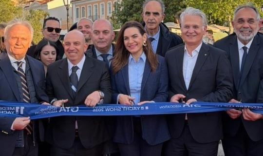 Κεφαλογιάννη από το 11ο Mediterranean Yacht Show: Στρατηγική προτεραιότητα η ενίσχυση του θαλάσσιου τουρισμού