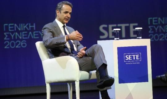 Μητσοτάκης στον ΣΕΤΕ: Η κρίση στην Μέση Ανατολή μπορεί να δημιουργεί και κάποιες παραπάνω ευκαιρίες για τον ελληνικό τουρισμό